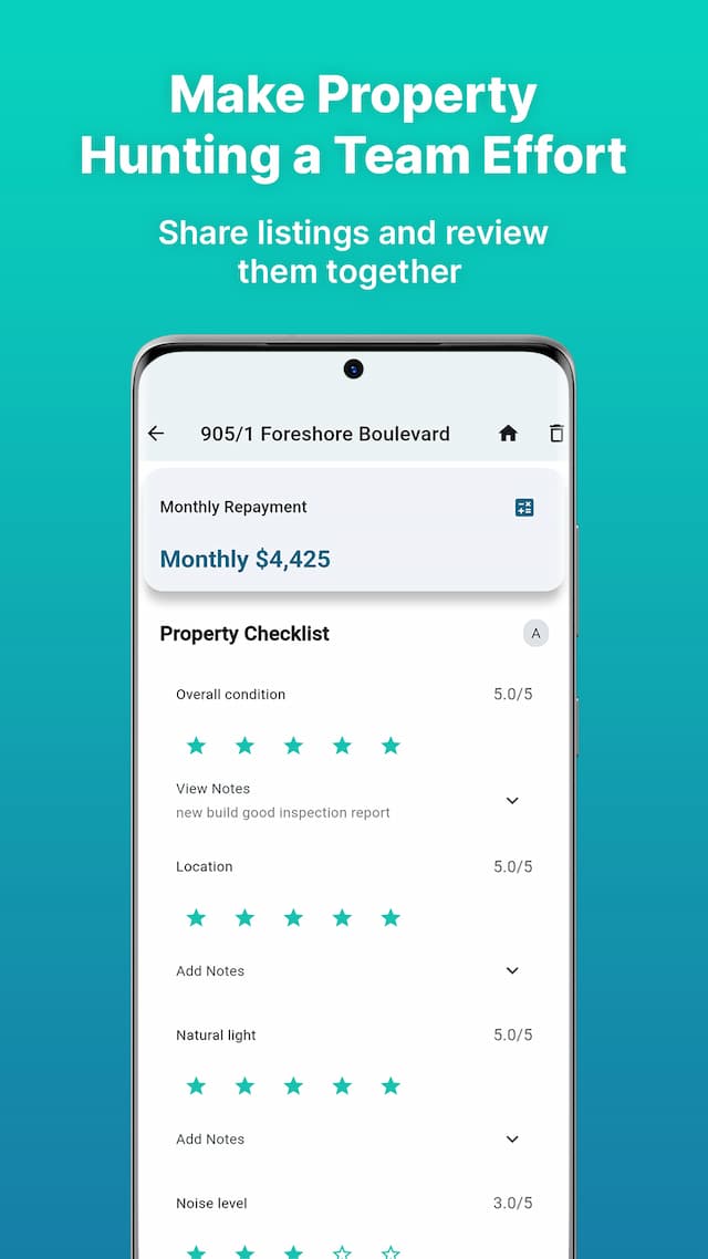 Home Buyers App Screenshot